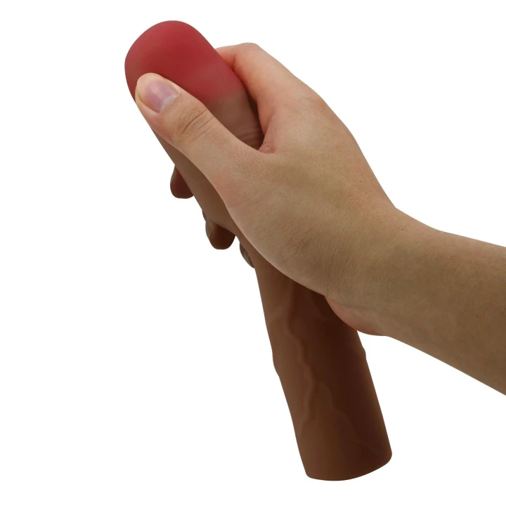 Nakładka powiększająca penisa PRETTY LOVE Kylian, TPR, 3 cale długości, 35% większy obwód