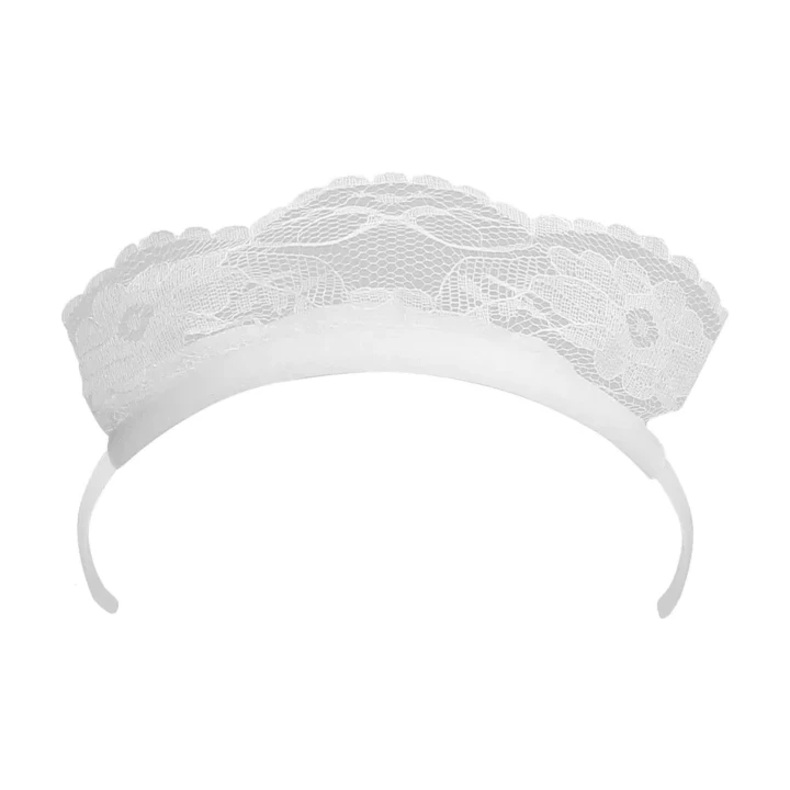 Kostium francuskiej pokojówki S/M - Czarny, 96% Poliester, 4% Elastan, elegancki i zmysłowy