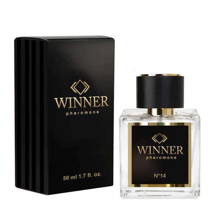 Perfumy męskie 50ml WINNER N°14, orientalna kompozycja, nuty pieprzu i kakao