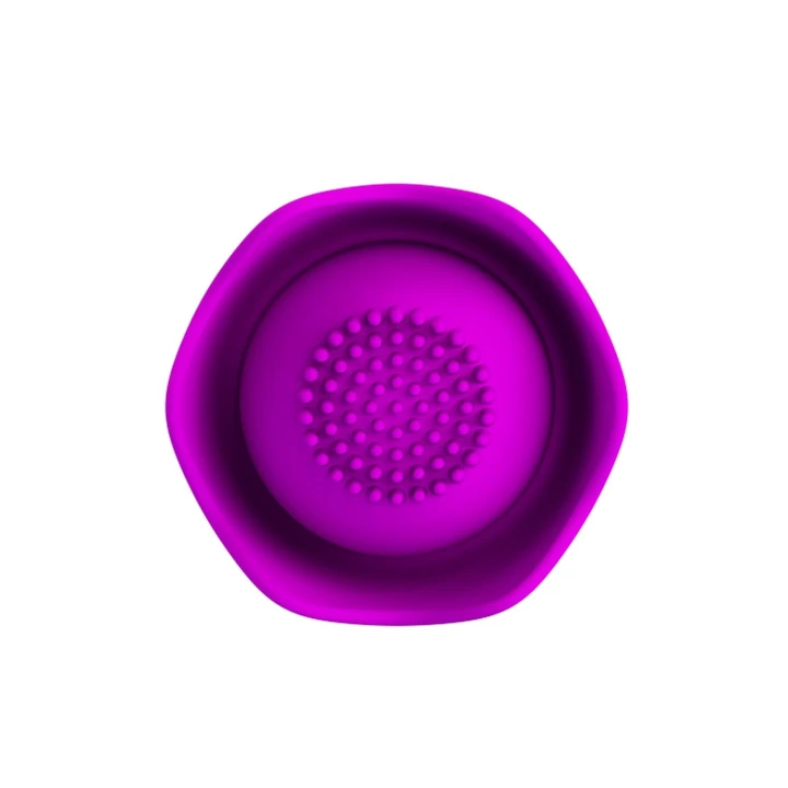 Wibrator różdżkowy PRETTY LOVE Bernie, silikonowy, do stymulacji punktowej, ergonomicznym kształcie