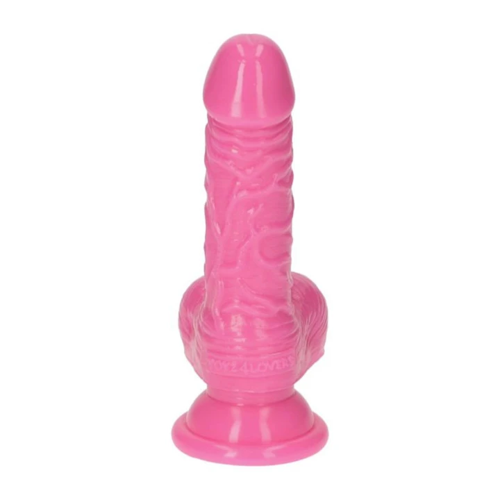 Dildo Leo Pink - Realistyczne, 10,5 cm, 2,5 cm, przyssawka, wodoodporne