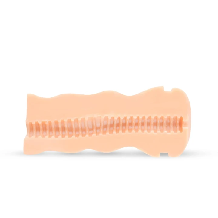 Masturbator analny FPPR - Beżowy, wodoodporny, elastyczny, 14,5 cm dł. wewnętrznej