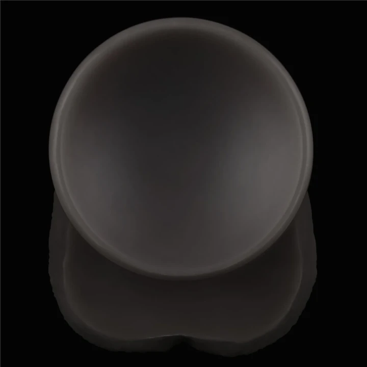 Dildo XXL Dual-Layerowy z Silikonu Platynowego, Giętki, 37.5 cm, Przyssawka