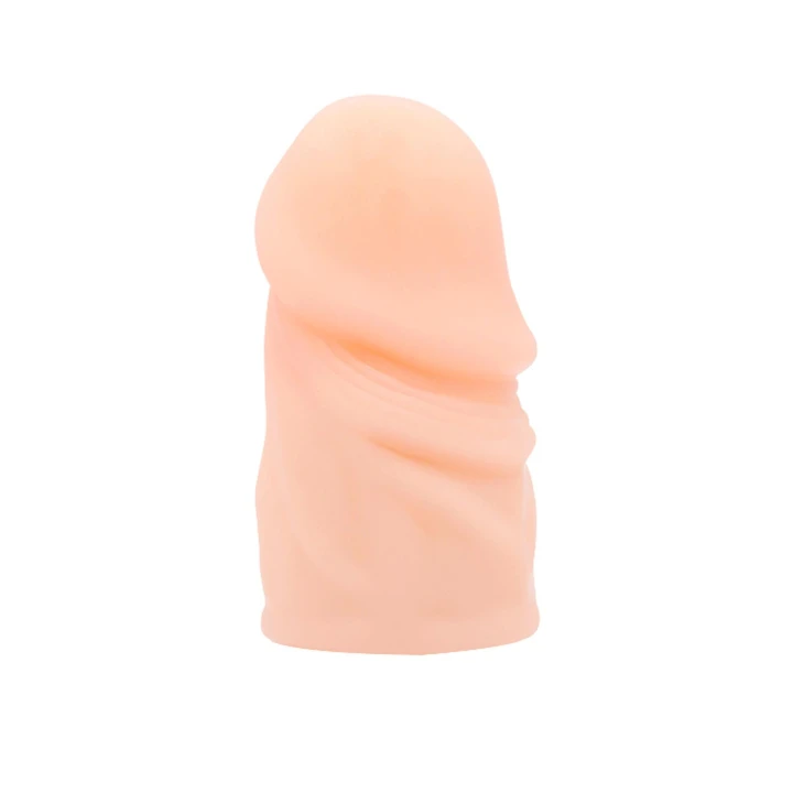 Rękaw przedłużający penisa BAILE - Miękki, Elastyczny, Pasujący do Większości Rozmiarów