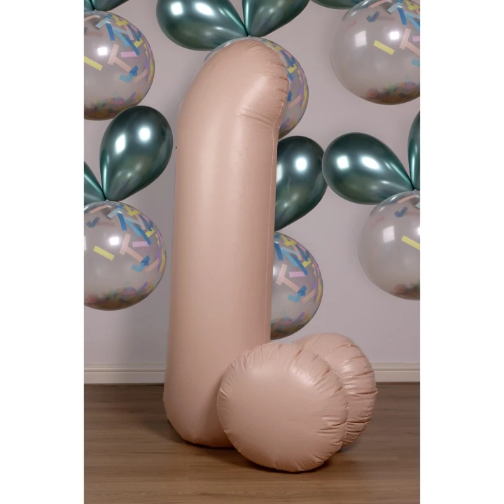 Nadmuchiwany penis PVC - 140 cm, wodoodporny, idealny na imprezy