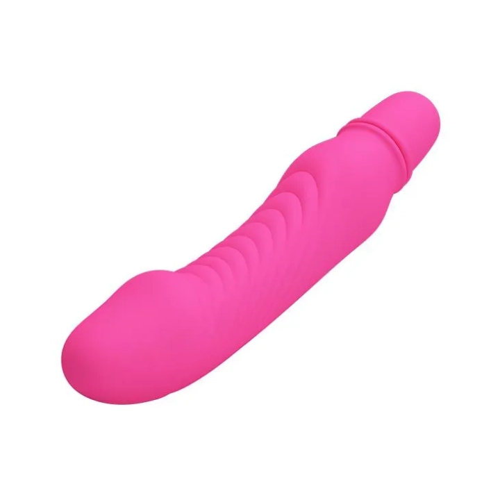 Stymulator analno-pochwowy Pretty Love Stev, silikon, 10 funkcji, wodoodporny