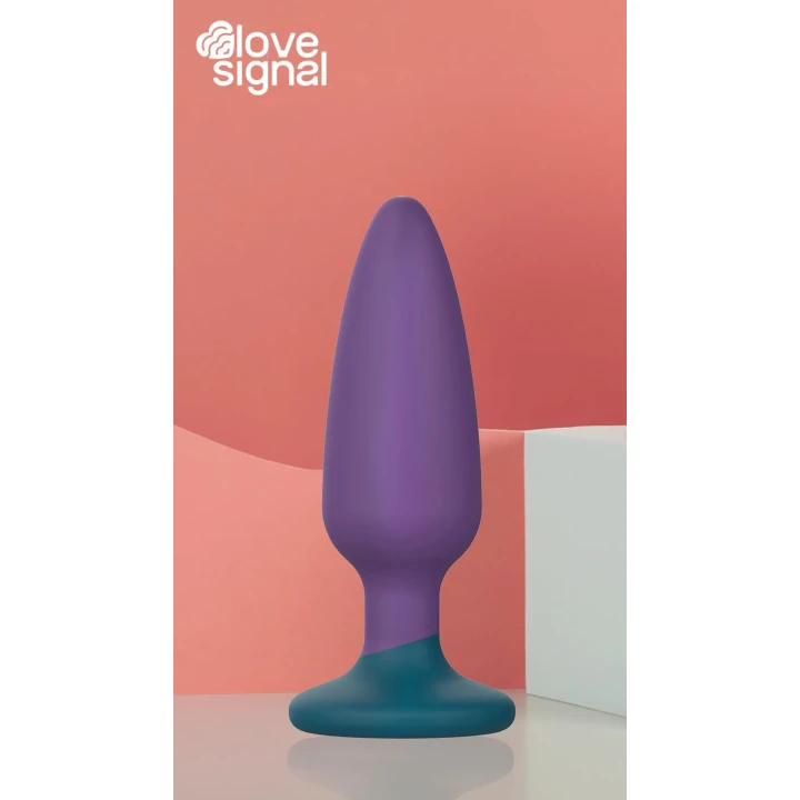 Korek analny (plug) Dreamtoys Love Signal Large — silikon, IPX8, 13×3,1 cm