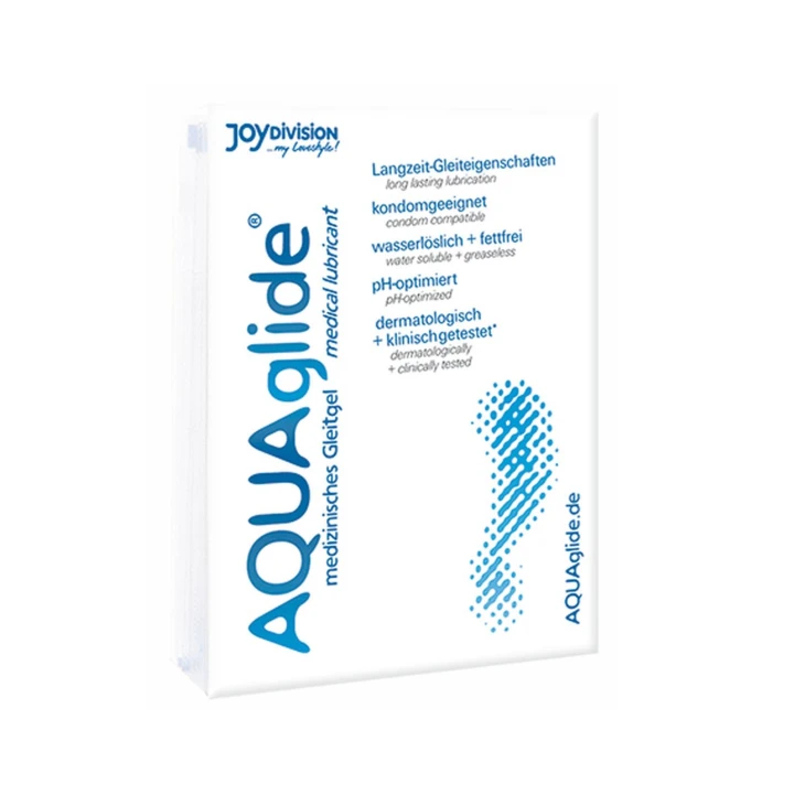 Żel nawilżający AQUAglide, 6 x 3 ml, medyczny, hipoalergiczny, beztłuszczowy