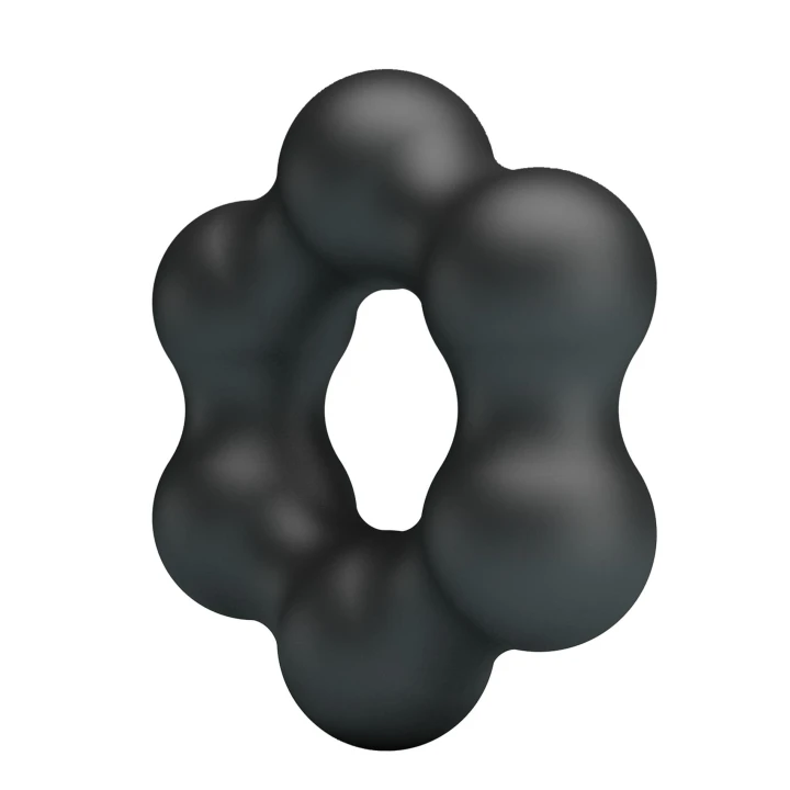 Pierścień na penisa CLAUZELL CRAZY BULL - silikonowy, elastyczny, 2,2 cm w środku