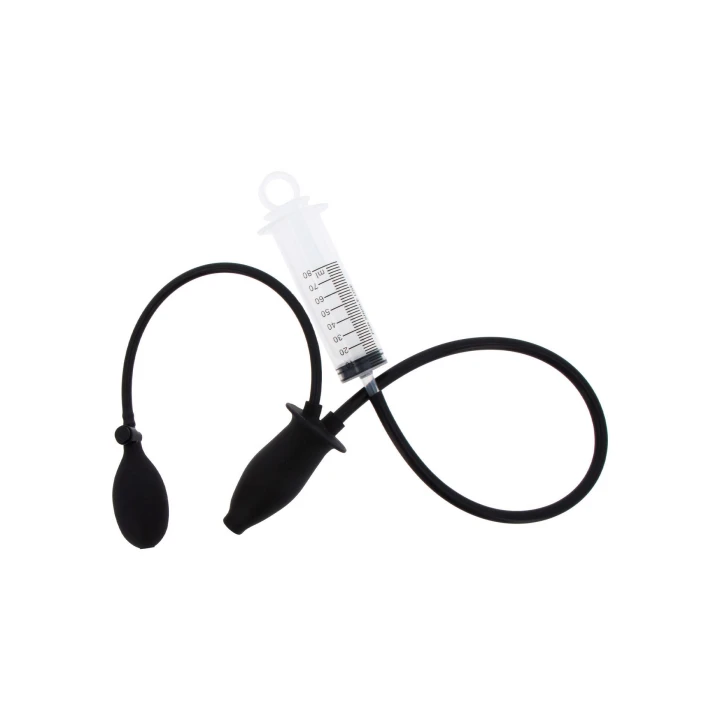 Plug analny nadmuchiwany Hidden Desire Extreme z funkcją nawilżania i silikonu 100%