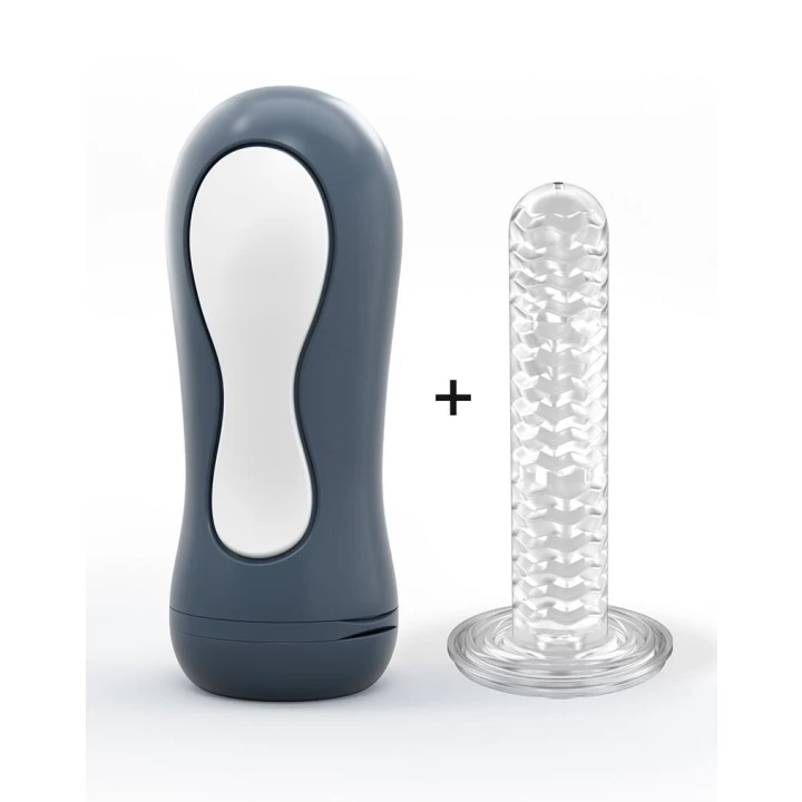 Masturbator Sexpresso Dorcel, wodoodporny, silikonowa membrana, 20 cm długości