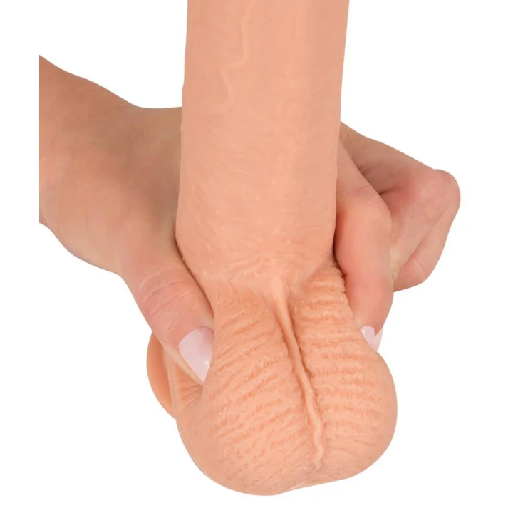 Dildo Realistixxx Real Lover Medium, Silikon, 21,7 cm, elastyczny, praktyczna podstawa ssąca
