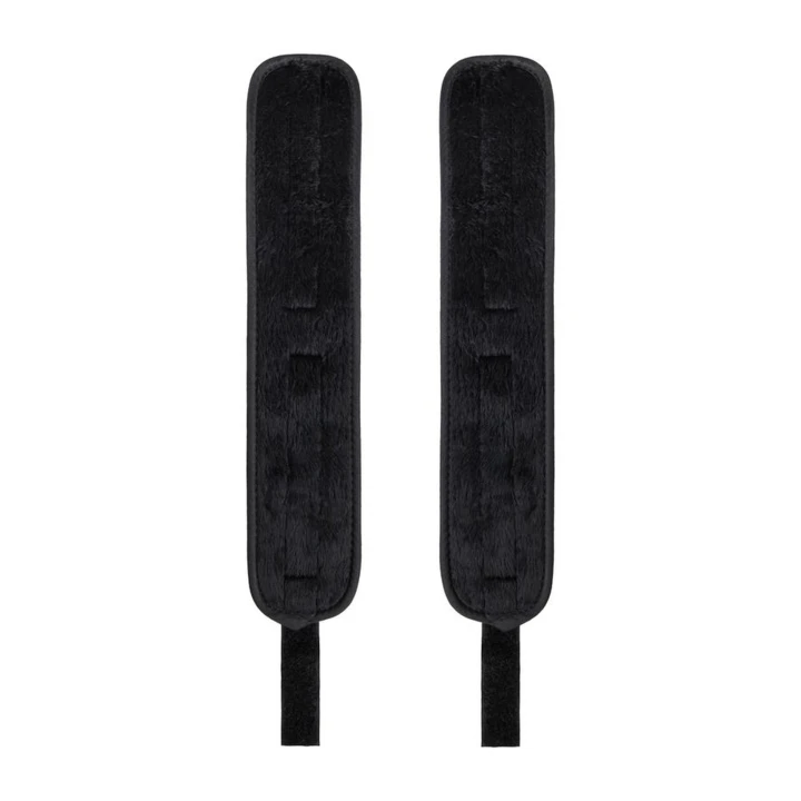 Kajdanki na Kostki Anonymo, poliester, srebrne, 28,5 cm, elegancka zabawa