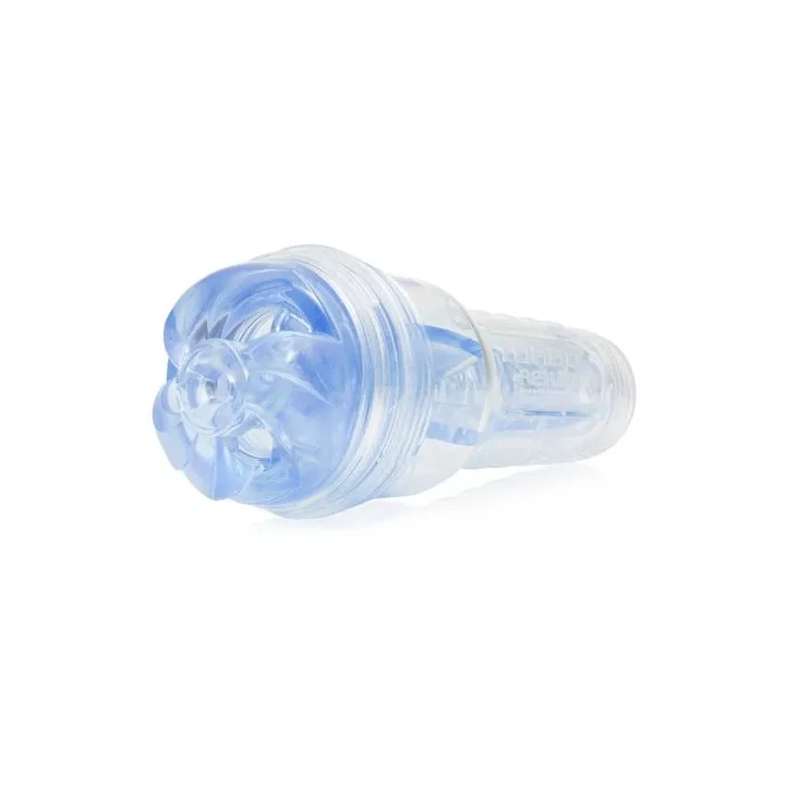 Masturbator Fleshlight Turbo Thrust – transparentny, Deep Throat, Ice Blue (25 cm)