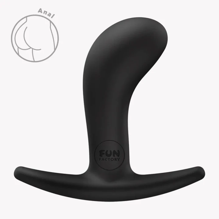 Dildo analne Fun Factory Bootie M – silikon medyczny, giętki, 9,3 cm długości