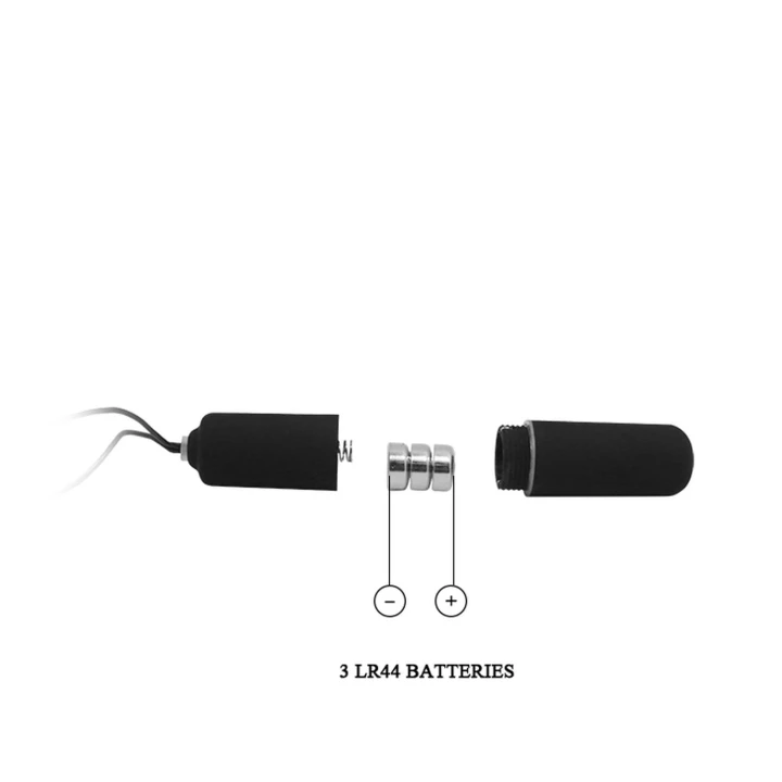 Pierścień wibracyjny BAILE, TPR ABS, 20 funkcji wibracji, zdalne sterowanie