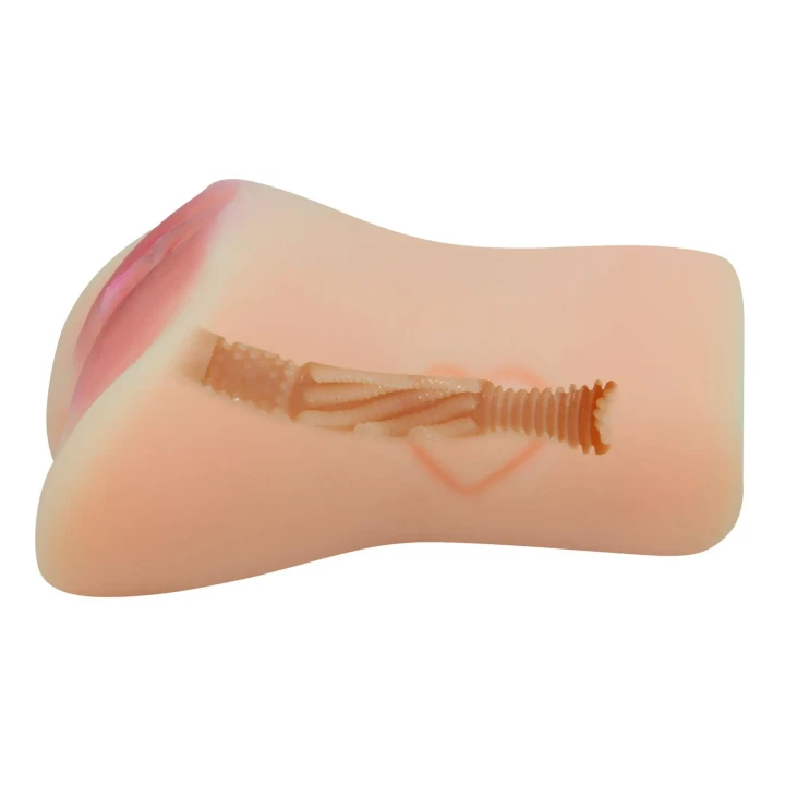 Masturbator TPR - CRAZY BULL Elena, realistyczne detale, mięsisty tunel