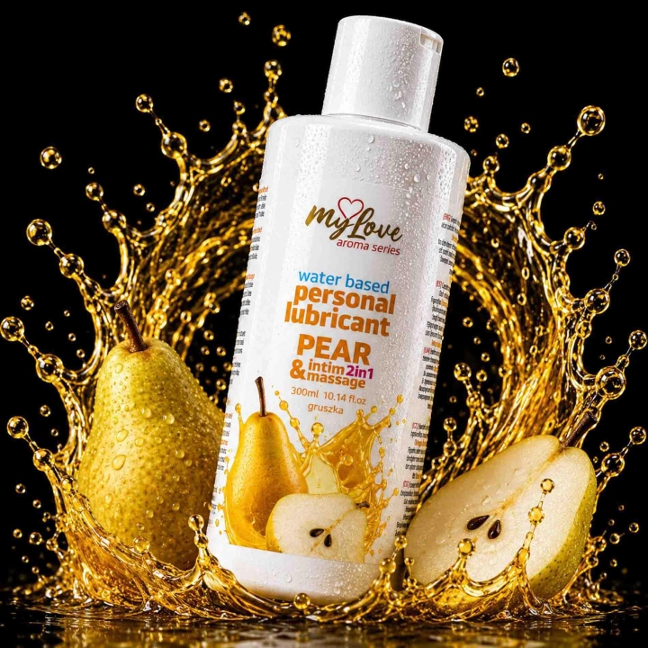 Żel intymny i do masażu MyLove Aroma Series 2w1 Gruszka 300 ml