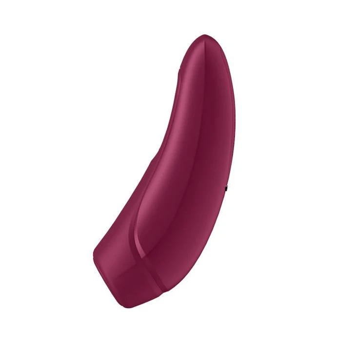 Stymulator łechtaczki Satisfyer Curvy 1+ z falami powietrza, wibracjami, różowy