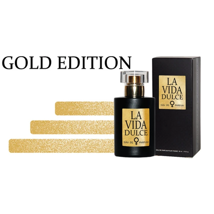 Perfumy dla kobiet La Vida Dulce 50 ml - Zmysłowy zapach, Bergamotka, Wanilia