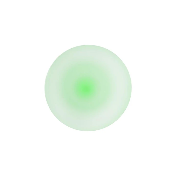 Zabawka analna Mortimer Glow - silikon, 12,5 cm, świecąca w ciemności