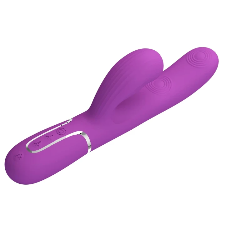 Wibrator króliczek PRETTY LOVE - 22,8 cm, 14 trybów wibracji, wodoodporny IPX7