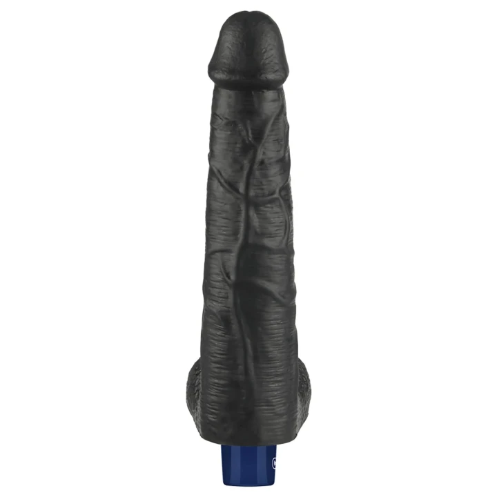 Dildo REAL SOFTEE 10,5'' Rechargeable, TPE, długość 27cm, średnica 5cm, czarny