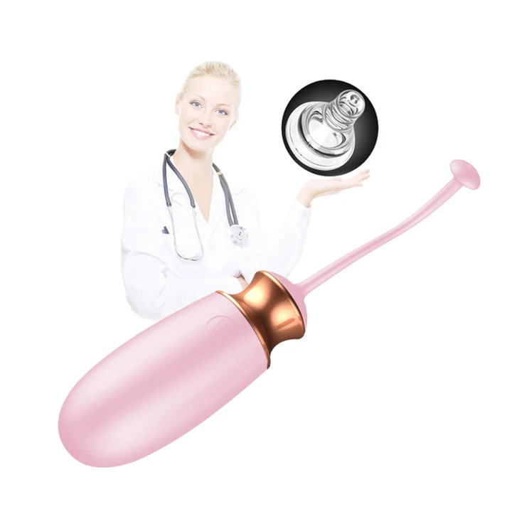 Wibracyjne jajko silikonowe USB - 10 funkcji, ogrzewanie, sterowanie głosem