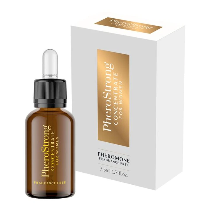 Pheromone Concentrate dla Kobiet PheroStrong 7,5 ml - Przyciąganie, Seksapil, Pewność Siebie