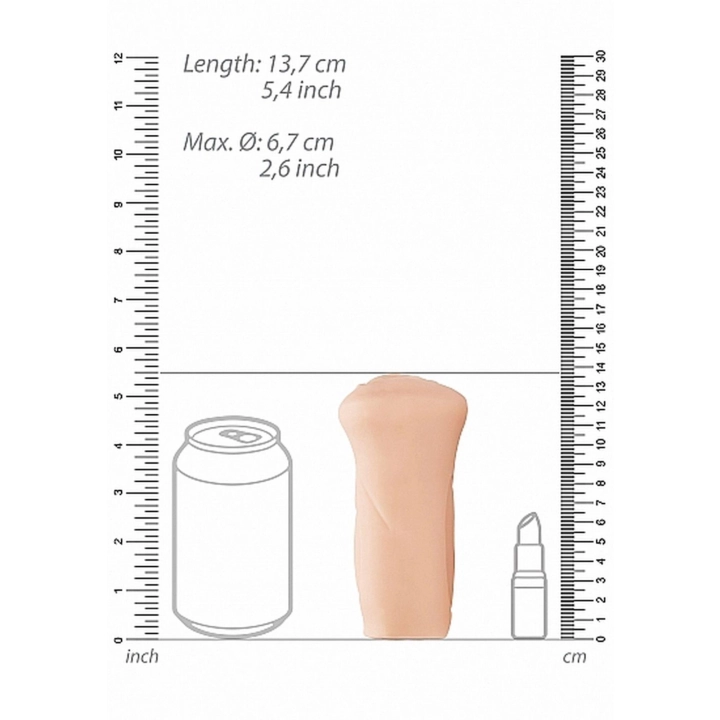 Masturbator waginalny Flesh Self Lubrication, samonawilżający, wodoodporny