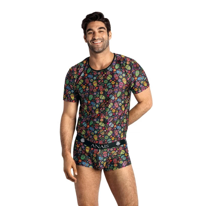 Koszulka męska ANAIS MEN MEXICO XXL, 80% poliamid, 20% elastan, krótki rękawek