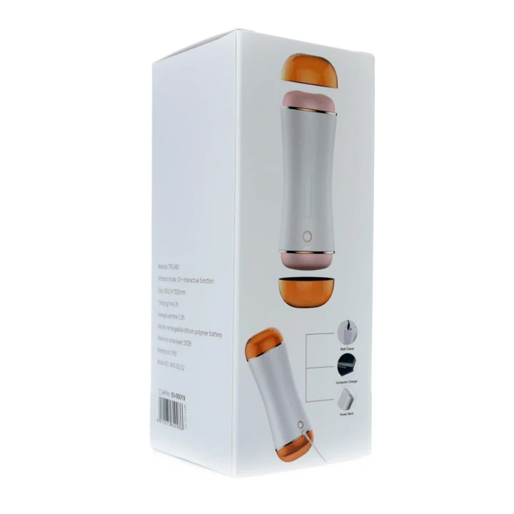 Masturbator B-Series - Wibrujący, Interaktywna Funkcja, 10 Trybów Wibracji