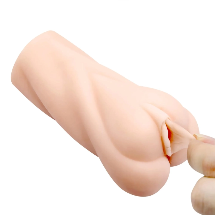 Masturbator realistyczny CRAZY BULL, materiał ABS/TPR, z wibracją i lubrykantem woda