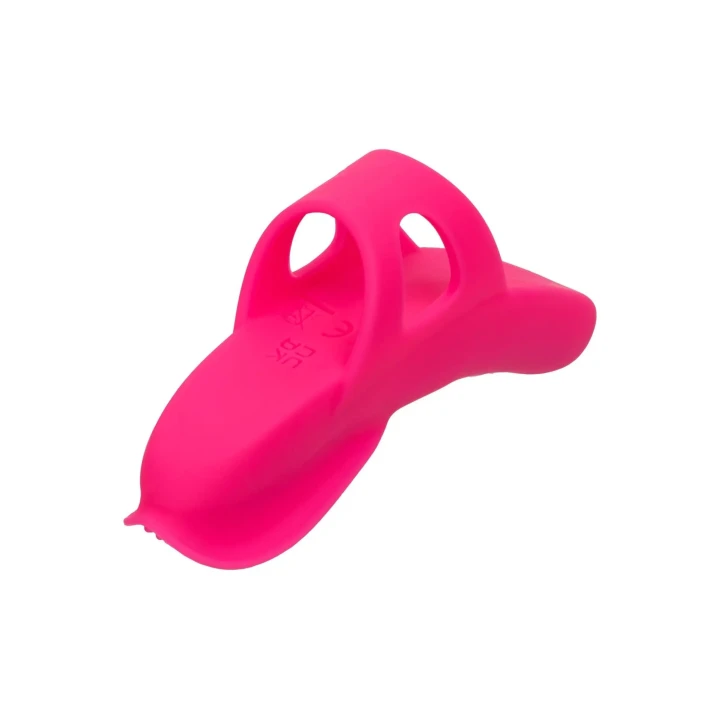 Masażer na palec Neon Vibes Nubby Vibe, silikonowy, wodoodporny IPX7, 10 funkcji