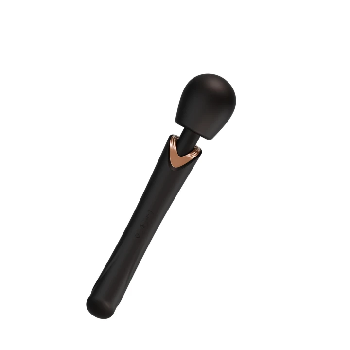 Masażer wand Perfect Wand Black, 30cm, wodoodporny, 10 trybów wibracji