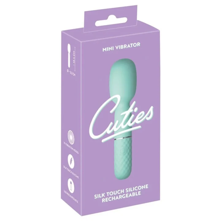 Wibrator mini Cuties 5.Gen. - silikonowy, 10 trybów, cichy, 13,4 cm
