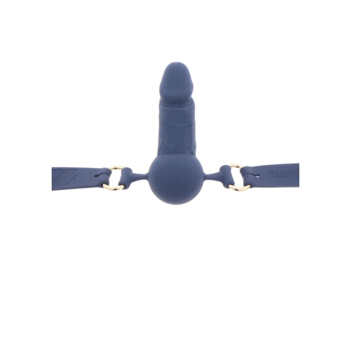 Knebel kulkowy silikonowy TABOOM, regulowany pasek, średnica 2.5 cm, długość 60 cm