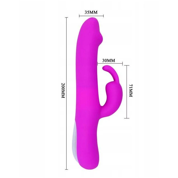 Wibrator Realistyczny LyBaile Natural Motion 7 Wibracji, Wodoodporny, Silikon Medyczny
