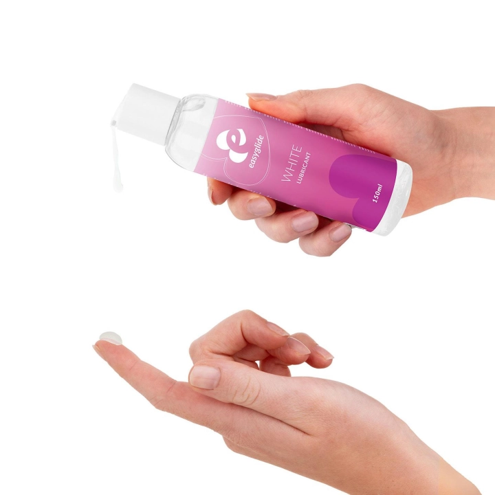 Lubrykant na bazie wody EasyGlide White — realistyczna konsystencja, bez zapachu, 150 ml