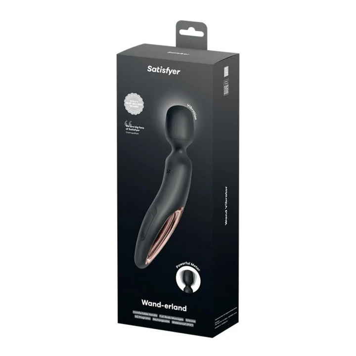 Wibrator różdżka Satisfyer Wand-erland, XXL, 50 trybów wibracji, wodoodporny IPX7