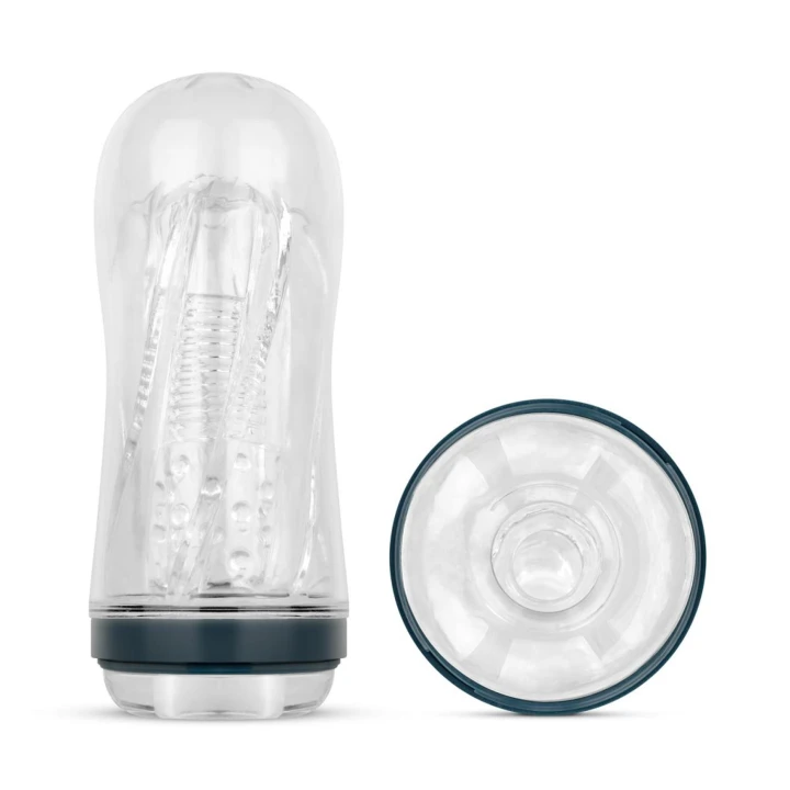 Masturbator przezroczysty FPPR, 18cm długości, elastyczny materiał, wodoodporny