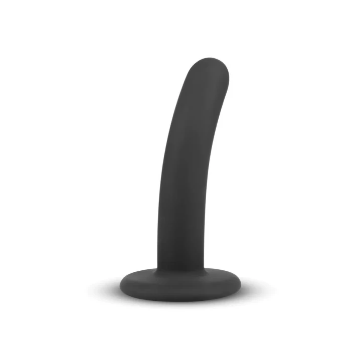 Dildo NO-PARTS Logan, 13,5 cm, silikon, czarny, stymulacja analna i pochwy