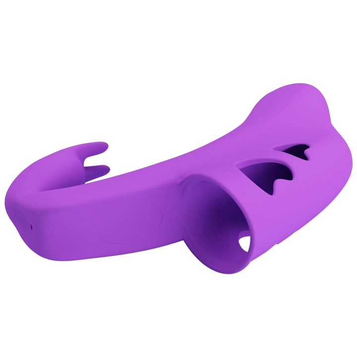 Wibrator palcowy Yenna Honey Finger, 10 funkcji wibracji, silikon ABS