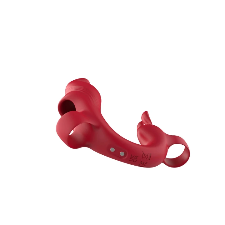 Masażer G-Spot Finger - Medyczny silikon, 10 trybów wibracji, wodoodporny, 20cm