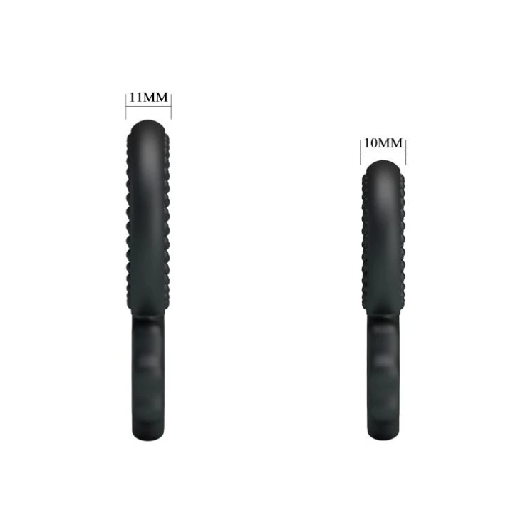 Pierścień na penisa BAILE – silikon medyczny, elastyczny, podtrzymujący erekcję