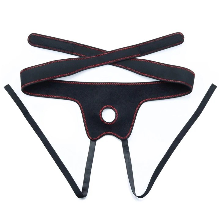 Dildo Easy Strapon 7,5'' - TPE, poliester, miękkie szelki regulowane