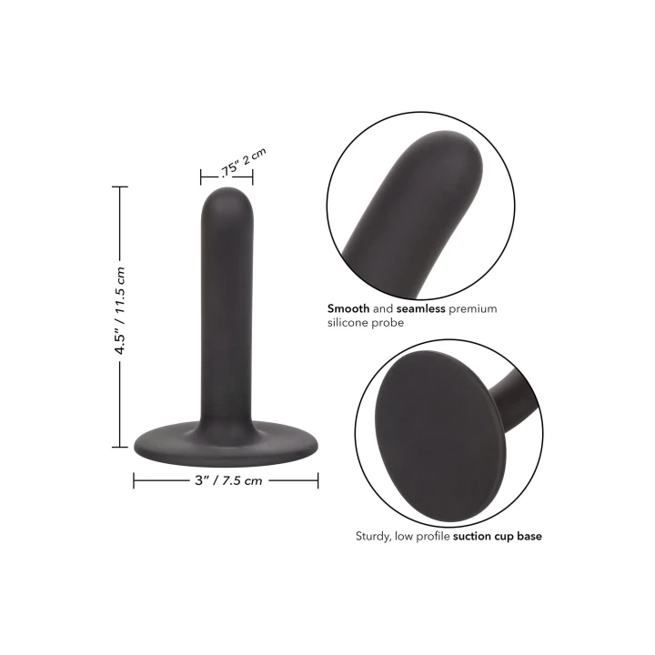 Sonda do stymulacji wewnętrznej Boundless™ 4,5” - Silikon, 11,5 cm, Wodoodporna