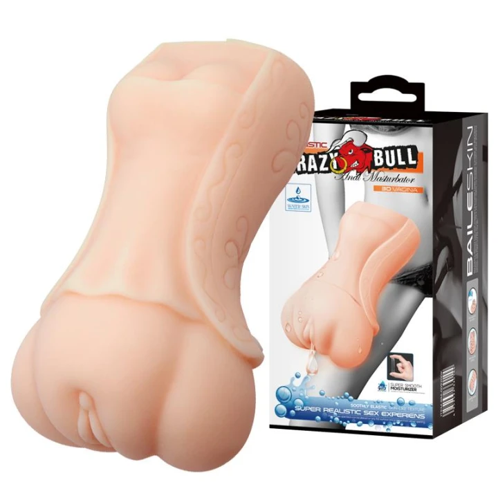 Masturbator Waginalny G-Spot CRAZY BULL - Realistyczny, Wodny Lube, Intensa Stymulacja