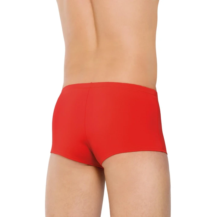 Szorty elastyczne SOFTLINE COLLECTION - Czerwone, M, 20% elastan, zamek błyskawiczny