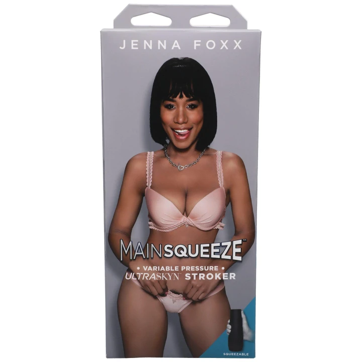 Masturbator ULTRASKYN Jenna Foxx z regulowaną płytką i realistycznym wnętrzem